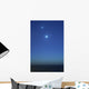 Conjunction Jupiter Venus and Wall Decal