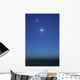Conjunction Jupiter Venus and Wall Decal