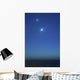 Conjunction Jupiter Venus and Wall Decal