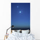 Conjunction Jupiter Venus and Wall Decal