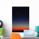 Venus Mercury and Mars Wall Decal