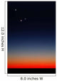 Venus Mercury and Mars Wall Decal