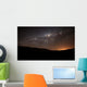 Milky Way Setting behind Wall Decal