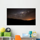 Milky Way Setting behind Wall Decal