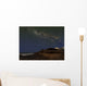 Milky Way over Cliffs Wall Decal