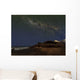 Milky Way over Cliffs Wall Decal