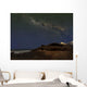 Milky Way over Cliffs Wall Decal