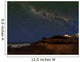 Milky Way over Cliffs Wall Decal