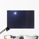 Moon and Milky Way Wall Decal