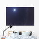 Moon and Milky Way Wall Decal