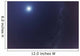 Moon and Milky Way Wall Decal