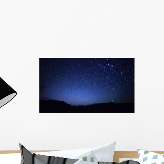Bright Sporadic Meteor Patagonic Wall Decal
