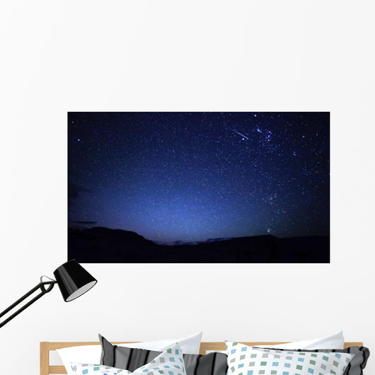 Bright Sporadic Meteor Patagonic Wall Decal