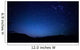 Bright Sporadic Meteor Patagonic Wall Decal