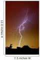 Bright Bolt Lightning Suburbs Wall Decal