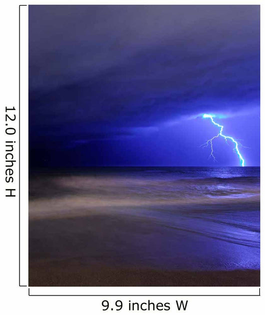Bolt Lightning from Approaching Wall Decal