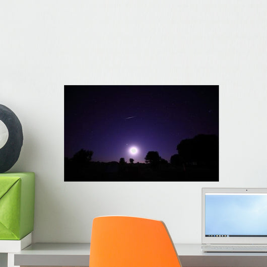 Bolide from Geminids Meteor Wall Decal