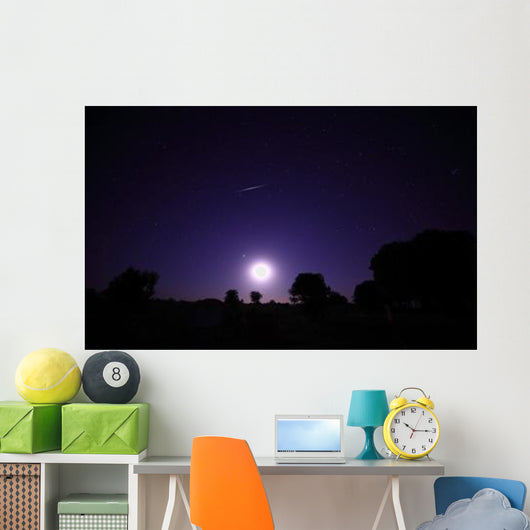 Bolide from Geminids Meteor Wall Decal