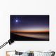 Moon and Venus Twilight Wall Decal