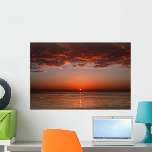 Layer Clouds Is Lit Wall Decal