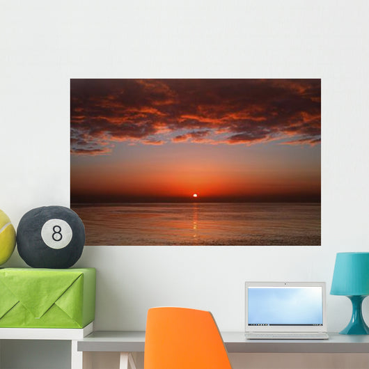 Layer Clouds Is Lit Wall Decal