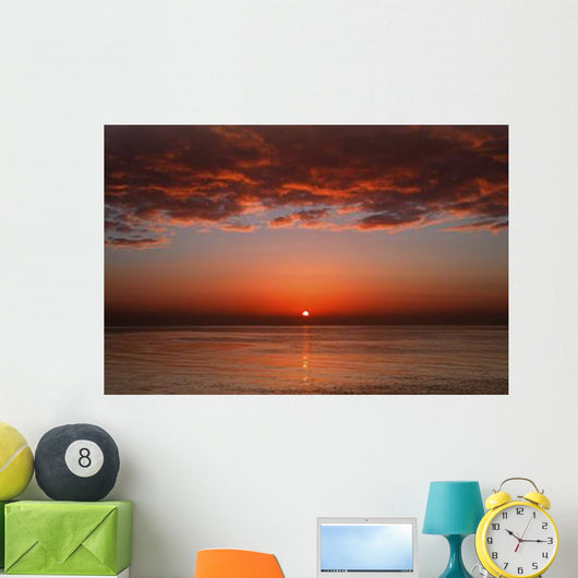 Layer Clouds Is Lit Wall Decal
