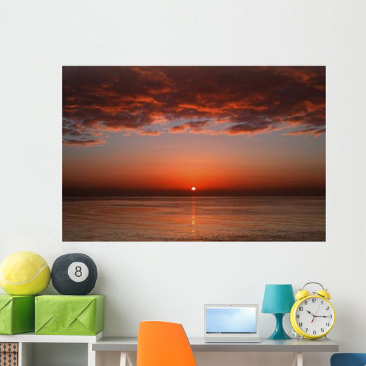 Layer Clouds Is Lit Wall Decal