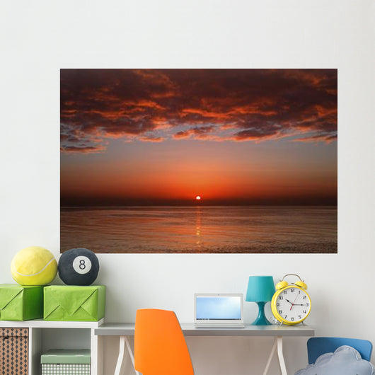 Layer Clouds Is Lit Wall Decal