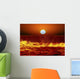 Sun and Ocean Waves Wall Decal
