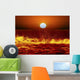 Sun and Ocean Waves Wall Decal