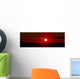 Panoramic Image Where Clouds Wall Decal