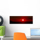 Panoramic Image Where Clouds Wall Decal