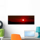 Panoramic Image Where Clouds Wall Decal