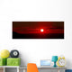 Panoramic Image Where Clouds Wall Decal