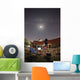 Astrophotography Setup with Moon Wall Decal