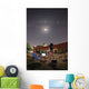 Astrophotography Setup with Moon Wall Decal