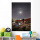 Astrophotography Setup with Moon Wall Decal