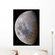 Crescent Moon past First Wall Decal