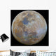 Almost Full Moon Color Wall Decal