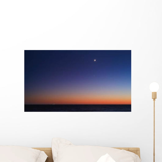 Moon Venus and Regulus Wall Decal
