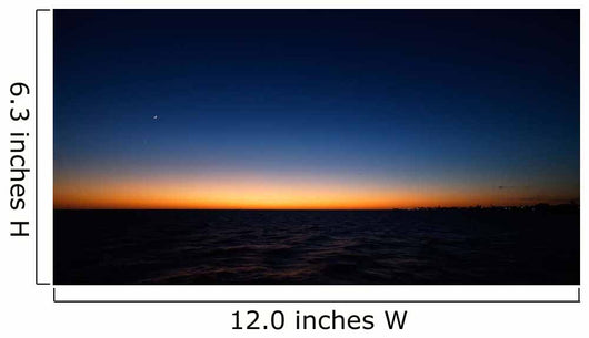Moon and Venus Conjunction Wall Decal Design 1