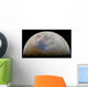 Moon with Transient Lunar-x Wall Decal