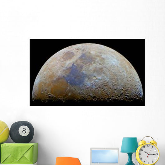 Moon with Transient Lunar-x Wall Decal
