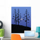 Moon Rising between Agave Wall Decal