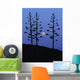 Moon Rising between Agave Wall Decal