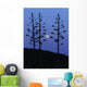 Moon Rising between Agave Wall Decal
