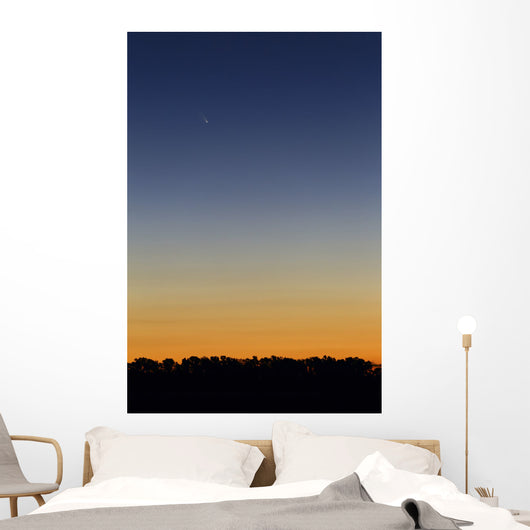 Comet Panstarrs Twilight Buenos Wall Decal