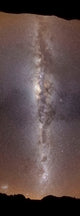 Vertical Panorama Showing Milky Wall Decal