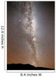 Milky Way Vertical Position Wall Decal