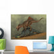 Concavenator Kills Young Iguanodon Wall Decal